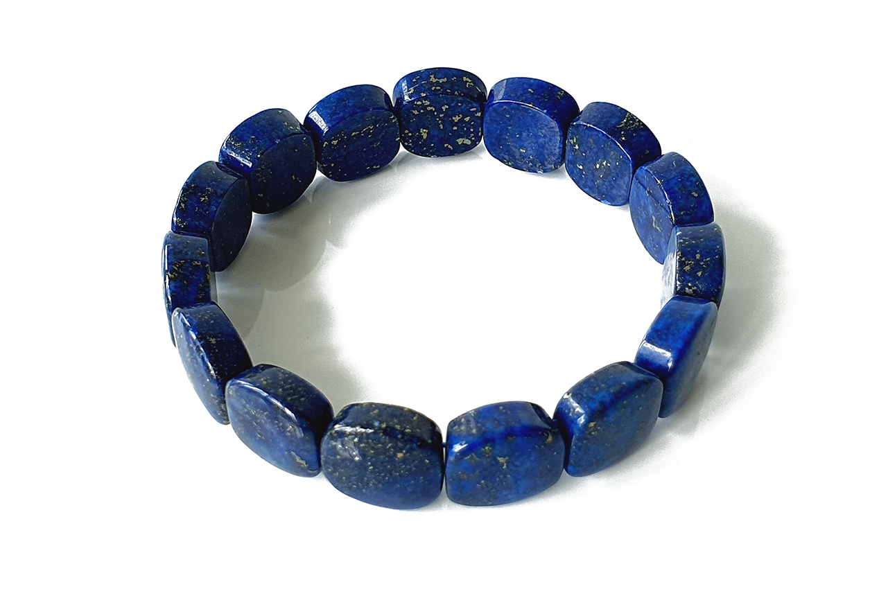 Natural Lapis Lazuli bracelet / Abacus bead / 3lap/ necklace ❣️ 天然青金石 |  Shopee Malaysia