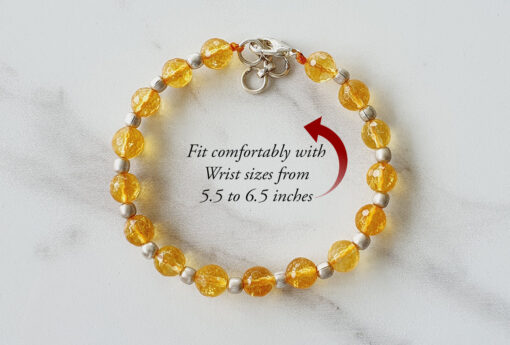 Amazon.com: 10mm Yellow Citrine Quartz Crystal Bracelet Japanese Juzu  Prayer beads Rosary Jewel Handmade in Kyoto Bracelet for Women&Men Gifts:  Clothing, Shoes & Jewelry