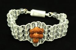 Wrist Mala Clear Crystal